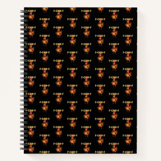Carnet F Caw F Blague de poulet drôle Humour noir Sarcasm