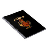 Carnet F-Caw-F Café Poule Coq Drôle Oiseau (Côté Droit)