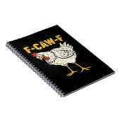 Carnet F-Caw-F Chicken Classic Retro Cool (Côté Droit)