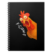 Carnet F-Caw-F Chicken Essential Classic Retro (Devant)