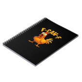 Carnet F-Caw-F-Chicken Essential Funny Quote (Côté gauche)