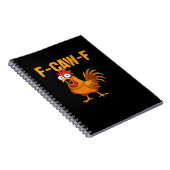 Carnet F-Caw-F-Chicken Essential Simple Design (Côté Droit)