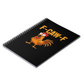 Carnet F-Caw-F-Chicken Essential Simple Design (Côté gauche)