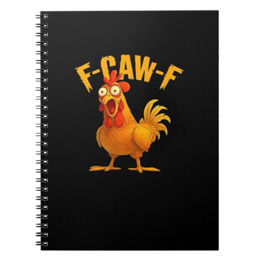 Carnet F-Caw-F-Chicken Essential Vintage Cool (Devant)