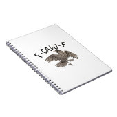 Carnet F-Caw-F Classique Esthétique Décontracté (Côté Droit)