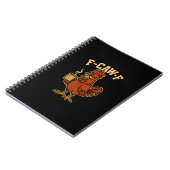 Carnet F-Caw-F Coffee Chicken Rooster Funny Bird (Côté gauche)