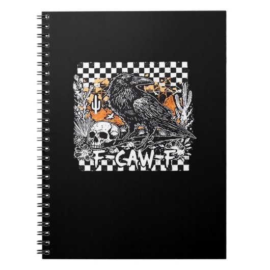 Carnet F-Caw-F Cool Retro (Devant)