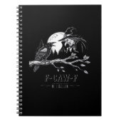 Carnet F-Caw-F Crow Halloween Witch F-Caw-F (Devant)