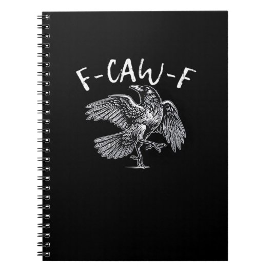 Carnet F-Caw-F Crow Retro Classique (Devant)