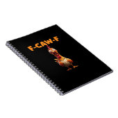 Carnet F-Caw-F drôle de poulet disant coq mème sarcastiqu (Côté Droit)