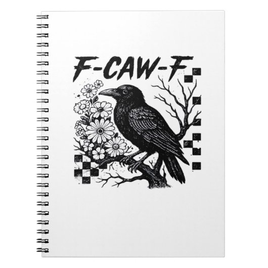 Carnet F Caw F Essential Funny Trendy Style (Devant)