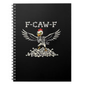 Carnet F Caw F Funny Chicken Halloween Cool Unique Style (Devant)