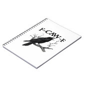 Carnet F Caw F Graphique Vintage Classique (Côté gauche)