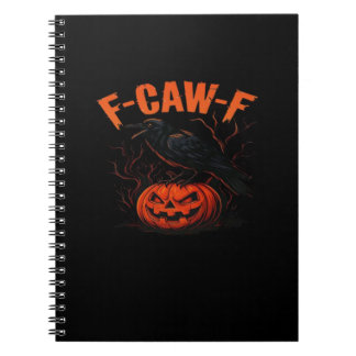 Carnet F-Caw-F Halloween Tendance Décontracté