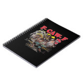 Carnet F-Caw-F Hei Hei Moana Coq Classique Drôle Graphi (Côté gauche)