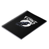 Carnet F-Caw-F Oiseau Classique Art Vintage (Côté gauche)