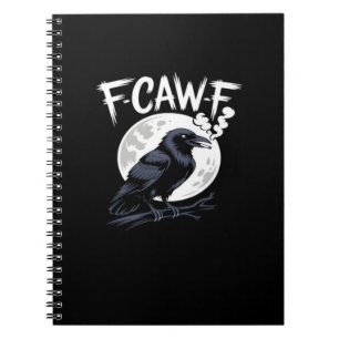 Carnet F-Caw-F Oiseau Classique Art Vintage