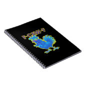 Carnet F-Caw-F Poulet Classique Créatif Décontracté (Côté Droit)