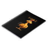 Carnet F-Caw-F Poulet Classique de Style Rétro (Côté gauche)