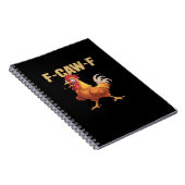 Carnet F-Caw-F Poulet Classique Style Basique (Côté Droit)