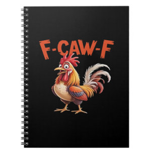 Carnet F-Caw-F Poulet Classique Style Créatif