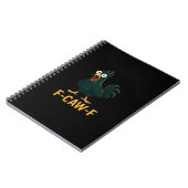 Carnet F-Caw-F Poulet Classique Style Vintage (Côté gauche)