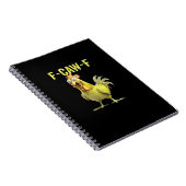 Carnet F-Caw-F Poulet Drôle Classique Créatif Décontracté (Côté Droit)