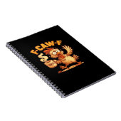 Carnet F-Caw-F Poulet Drôle Classique Graphique Rétro (Côté Droit)