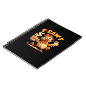 Carnet F-Caw-F Poulet Drôle Classique Graphique Rétro (Côté gauche)