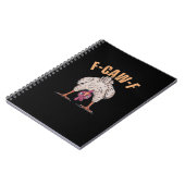 Carnet F Caw F Poulet Drôle Classique Style Rétro Cool (Côté gauche)