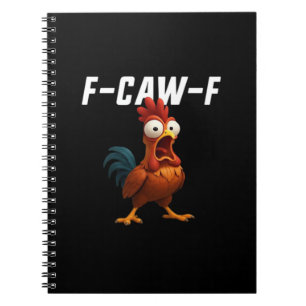 Carnet F-Caw-F Poulet Drôle Poulet F-Caw-F Équipement Rét