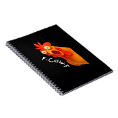 Carnet F-Caw-F Poulet Essentiel Classique Rétro (Côté Droit)