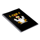 Carnet F-Caw-F-Poulet Essentiel Drôle Tendance (Côté Droit)