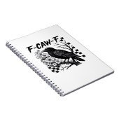 Carnet F Caw F Style drôle et tendance essentiel (Côté Droit)