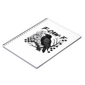 Carnet F Caw F Style drôle et tendance essentiel (Côté gauche)