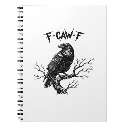 Carnet F Caw F Style Moderne Tendance (Devant)