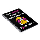 Carnet F#CK OFF...Cancer du sein (Côté Droit)
