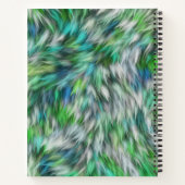 Carnet Fabric Texture Green Fur Design-68745 (Dos)