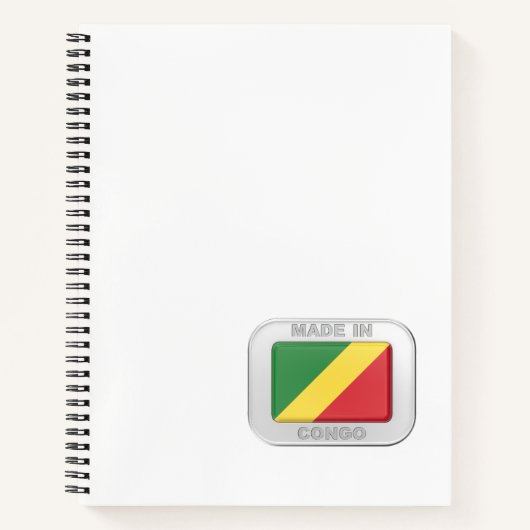 Carnet Fabriqué au Congo (Devant)