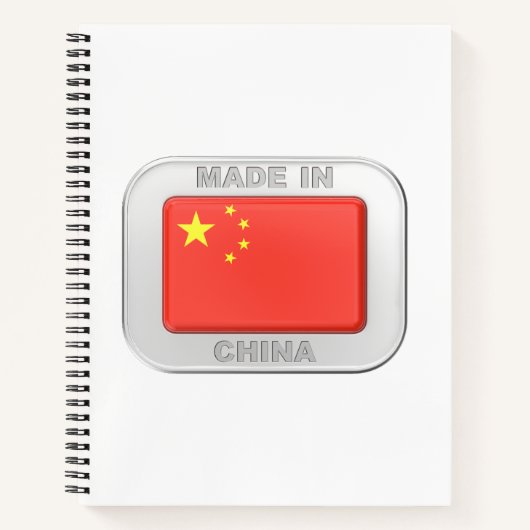 Carnet Fabriqué en Chine (Devant)