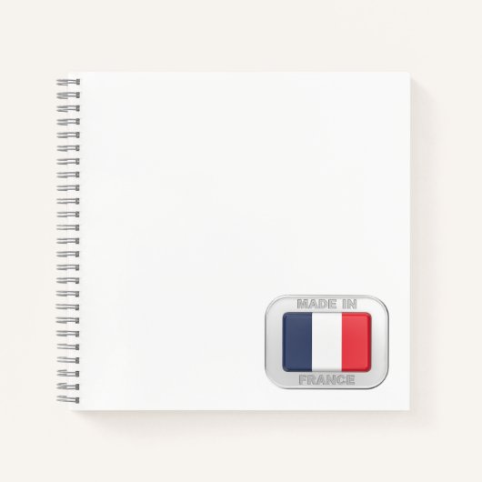 Carnet Fabriqué en France (Devant)