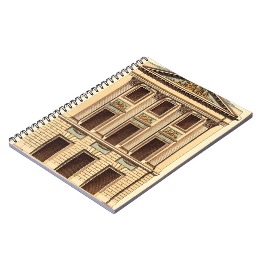 Carnet Façade architecturale de Jean Deneufforge (Côté gauche)