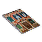 CARNET FAÇADE DE BÂTIMENT PEINTE ORANGE (Côté Droit)