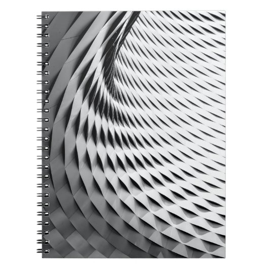 Carnet Façade incurvée recouverte de lattes blancs (Devant)