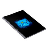 Carnet Face de chat bleu (Côté Droit)