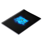 Carnet Face de chat bleu (Côté gauche)