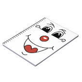 CARNET FACE DE CLOWN (Côté gauche)