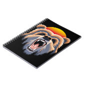 Carnet Face d'ours grizzli (Côté gauche)