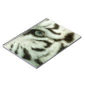 CARNET FACE DU TIGRE BLANC (Côté gauche)