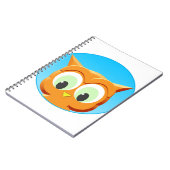 Carnet Face D'Une Petite Chouette (Côté gauche)